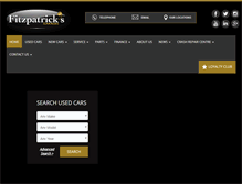 Tablet Screenshot of fitzpatricksgarages.ie